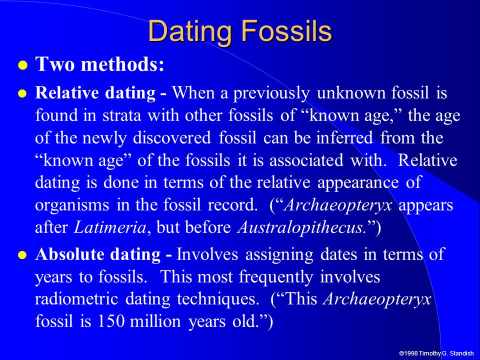 methods of radiometric dating